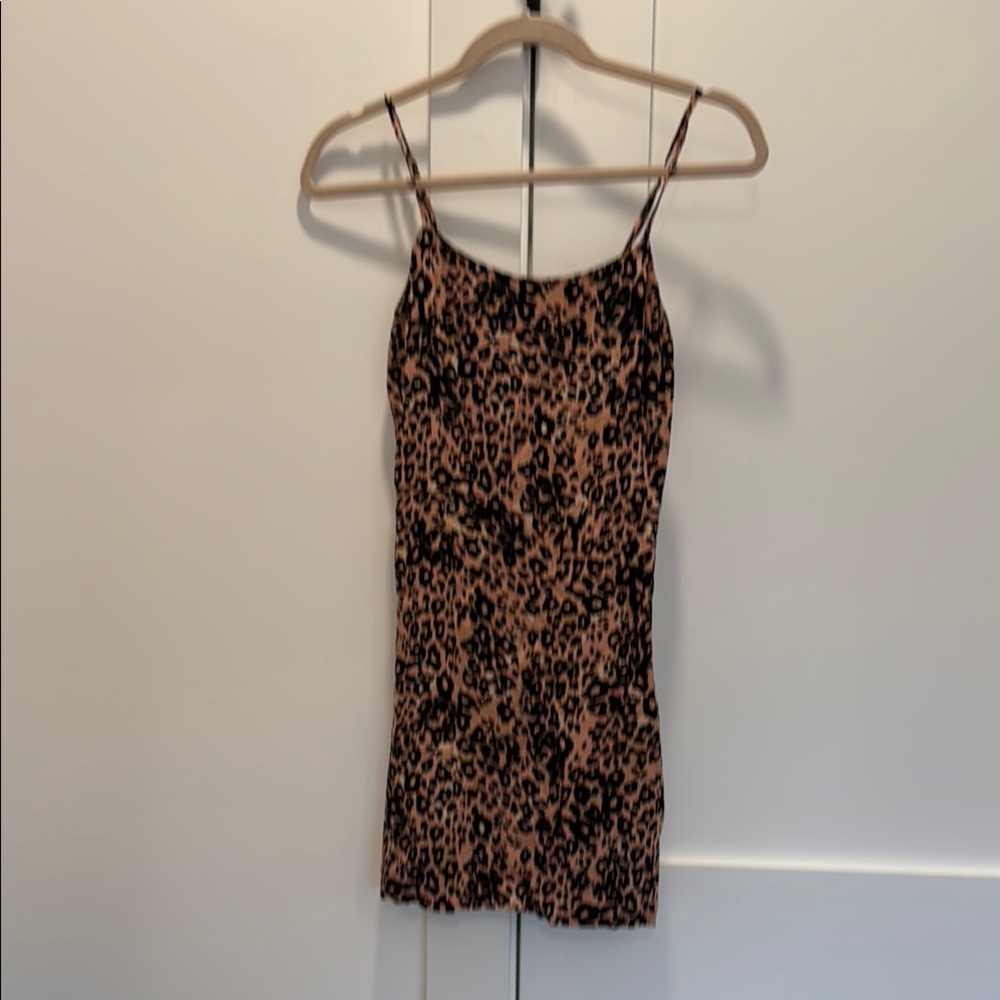 Leopard Print Women's Dress